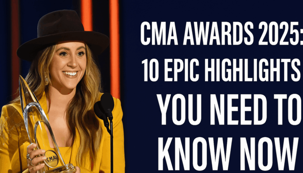 cma awards 2025