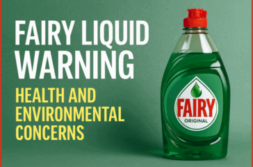 Fairy Liquid Warning