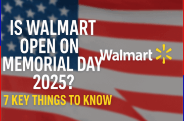 is walmart open on memorial day