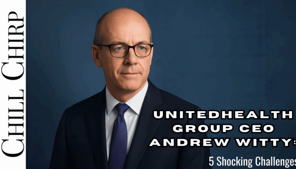 unitedhealth group ceo andrew witty